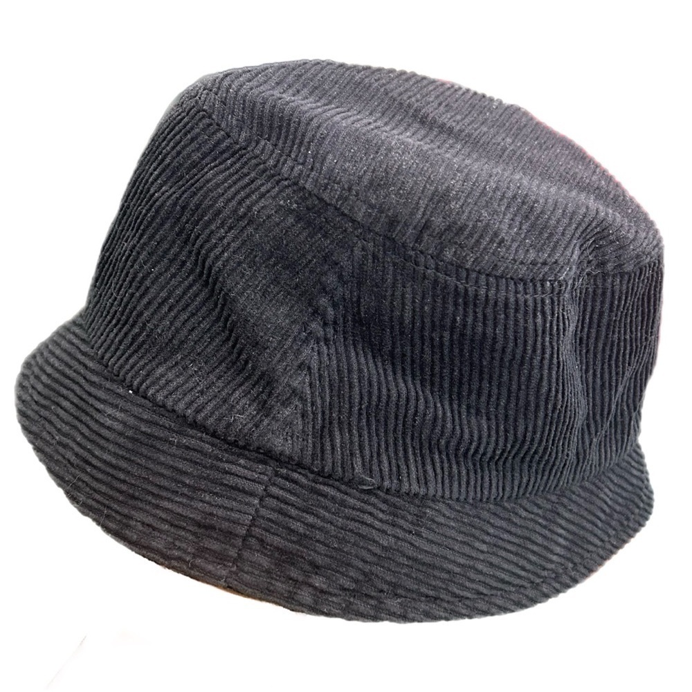 Vintage Goorin Bros Black Corduroy Bucket Hat